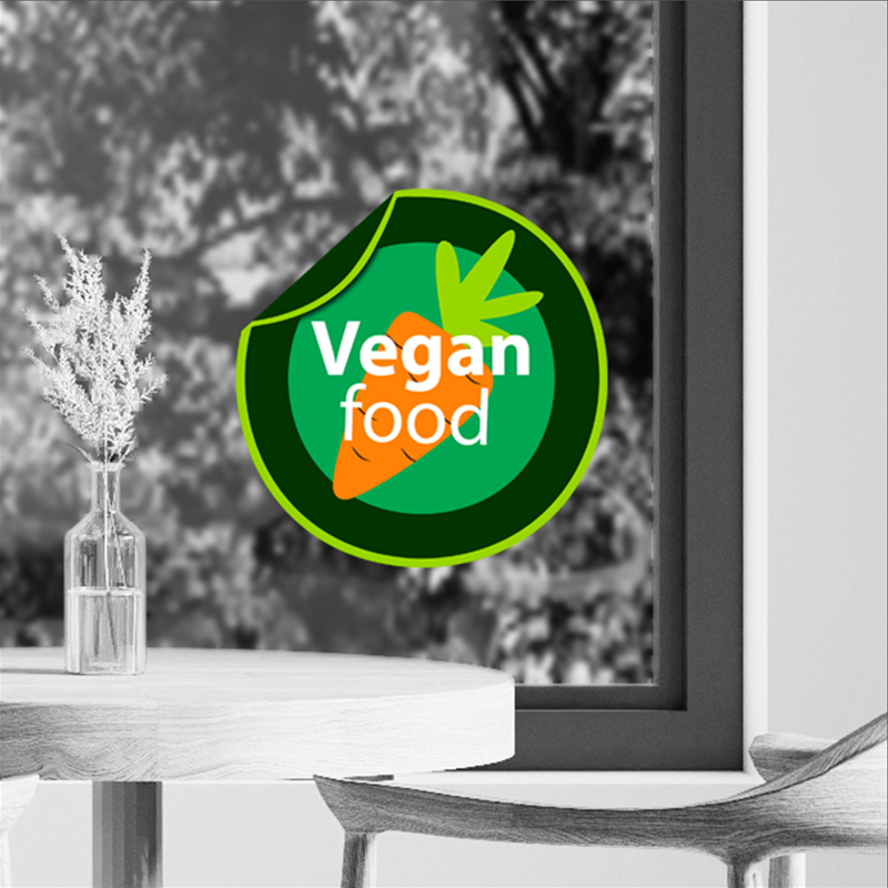 Double-Sided Window Graphic